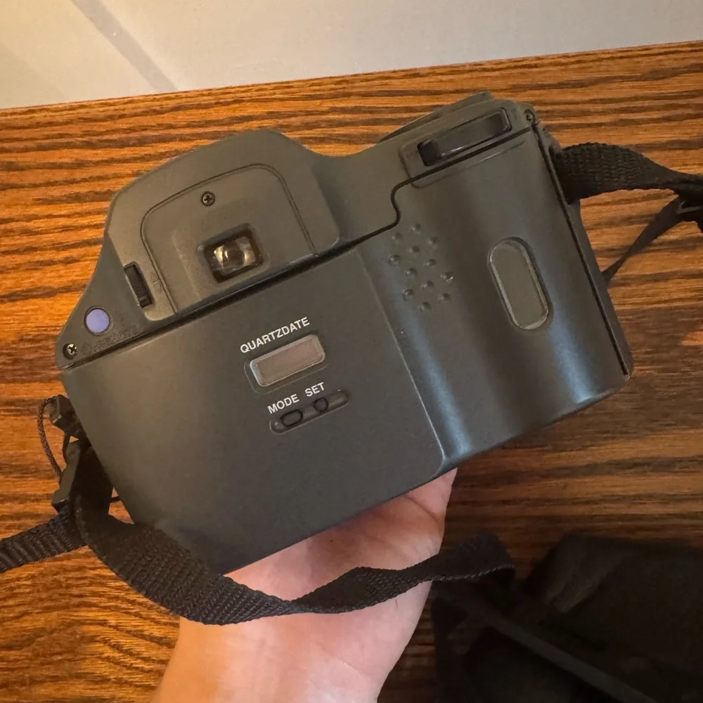Olympus Black Compact Digital Camera with 28-115mm Lens